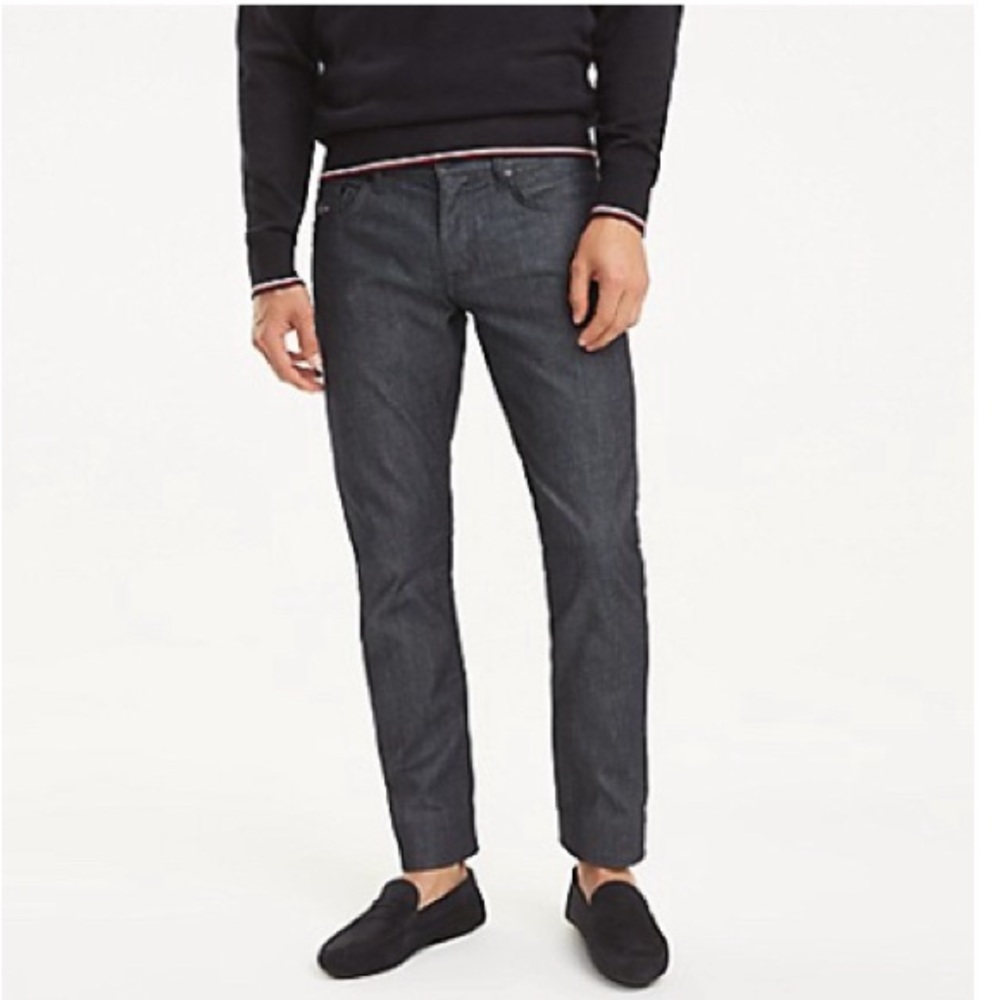 NWT Cotton On Beckley Straight Leg Jeans, Rinsed Indigo, Size 34 New w/Tag - Picture 9 of 9
